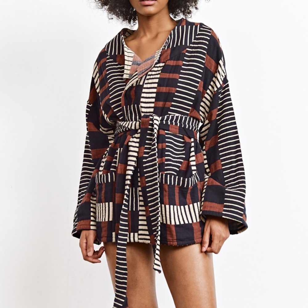 Ace&jig Sail cardigan in Lockwood